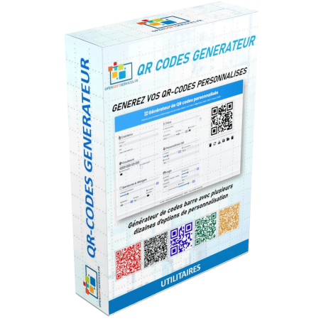 Logiciel de génération de QR codes ultra-personnalisés