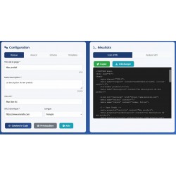 SEO Generator : générateur de code html optimisé SEO