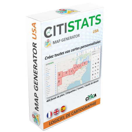 CARTO USA, logiciel de cartographie