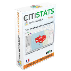 MAP GENERATOR CARTO FRANCE, logiciel de cartographie