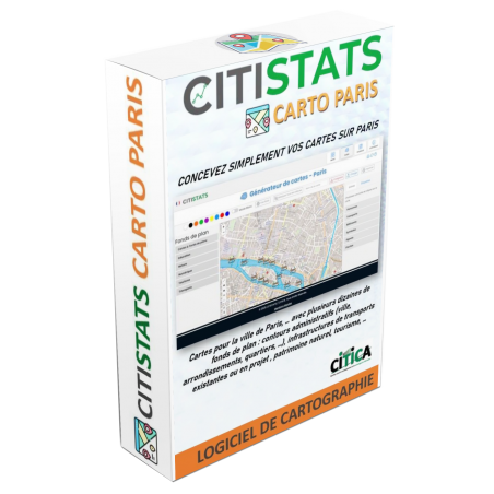 CARTO PARIS, logiciel de cartographie